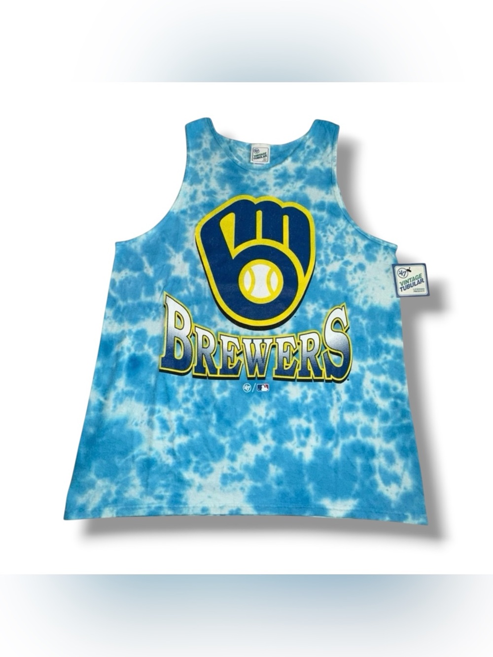 Men’s ‘47 Vintage Tubular Milwaukee Brewers Tank Top